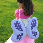 Dress Up Butterfly Drawstring Backpack